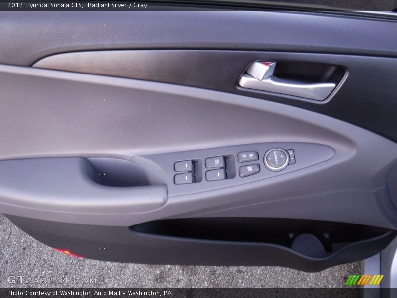 Radiant Silver / Gray 2012 Hyundai Sonata GLS