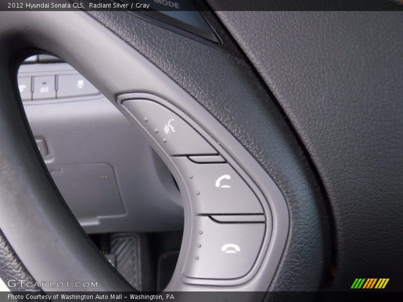 Radiant Silver / Gray 2012 Hyundai Sonata GLS