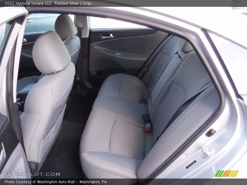 Radiant Silver / Gray 2012 Hyundai Sonata GLS