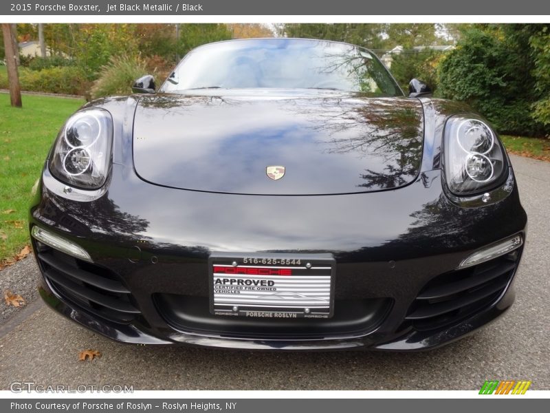 Jet Black Metallic / Black 2015 Porsche Boxster