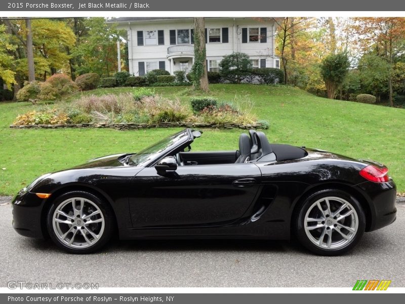 Jet Black Metallic / Black 2015 Porsche Boxster