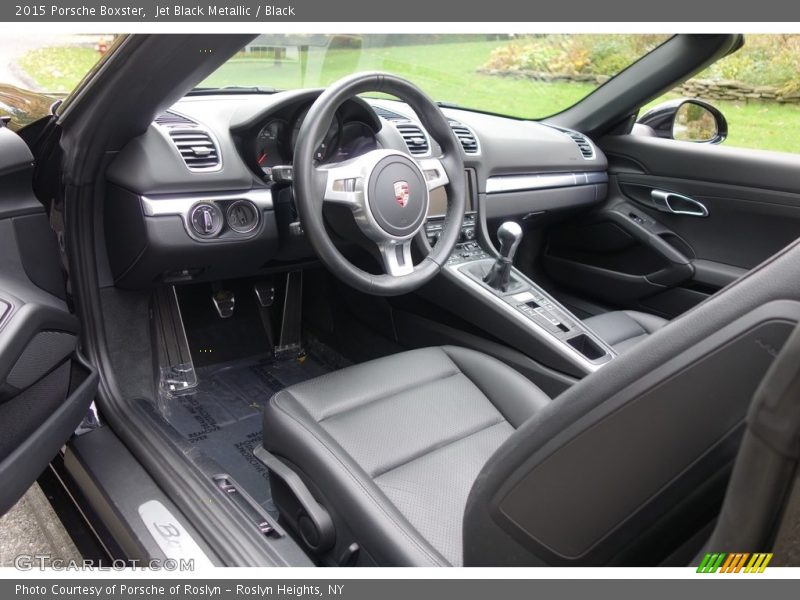 Jet Black Metallic / Black 2015 Porsche Boxster