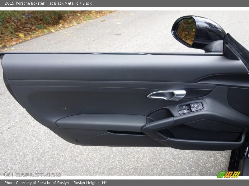 Jet Black Metallic / Black 2015 Porsche Boxster