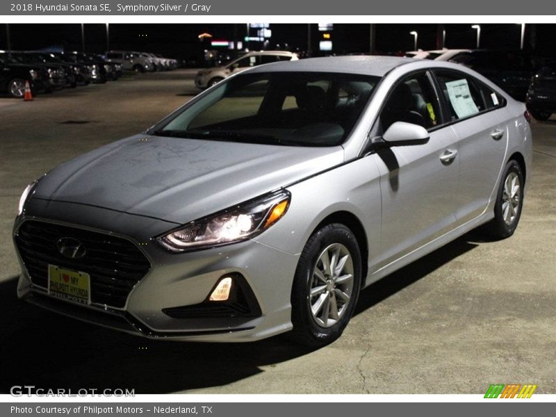 Symphony Silver / Gray 2018 Hyundai Sonata SE