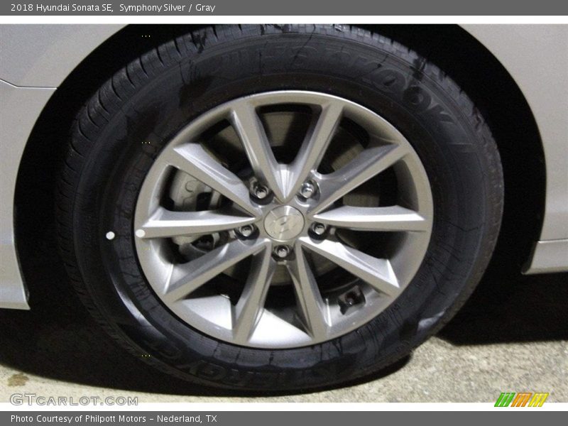 Symphony Silver / Gray 2018 Hyundai Sonata SE