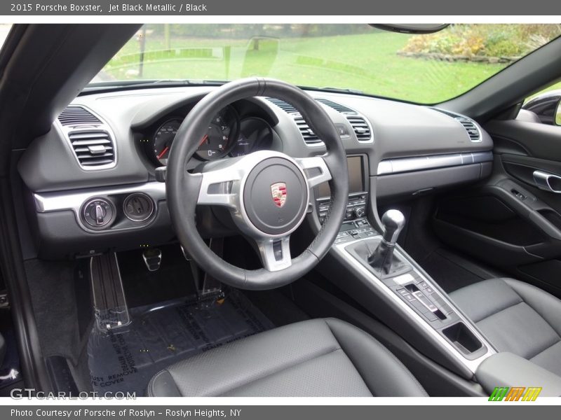 Jet Black Metallic / Black 2015 Porsche Boxster