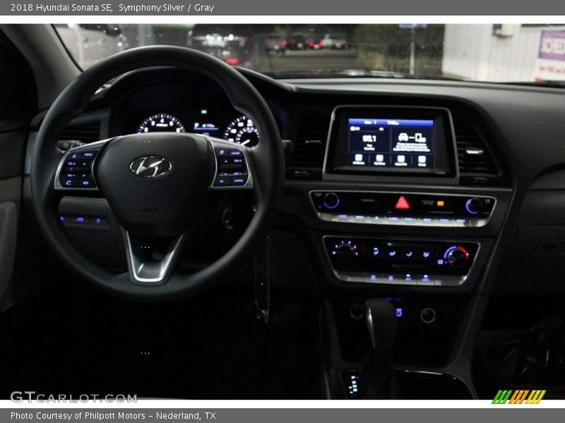 Symphony Silver / Gray 2018 Hyundai Sonata SE