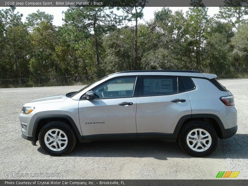 Billet Silver Metallic / Black 2018 Jeep Compass Sport