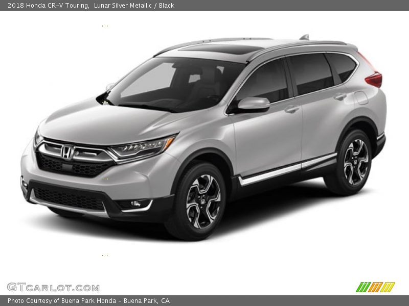 Lunar Silver Metallic / Black 2018 Honda CR-V Touring