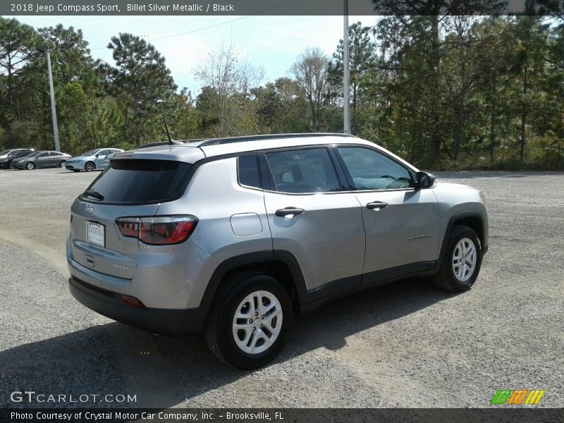 Billet Silver Metallic / Black 2018 Jeep Compass Sport