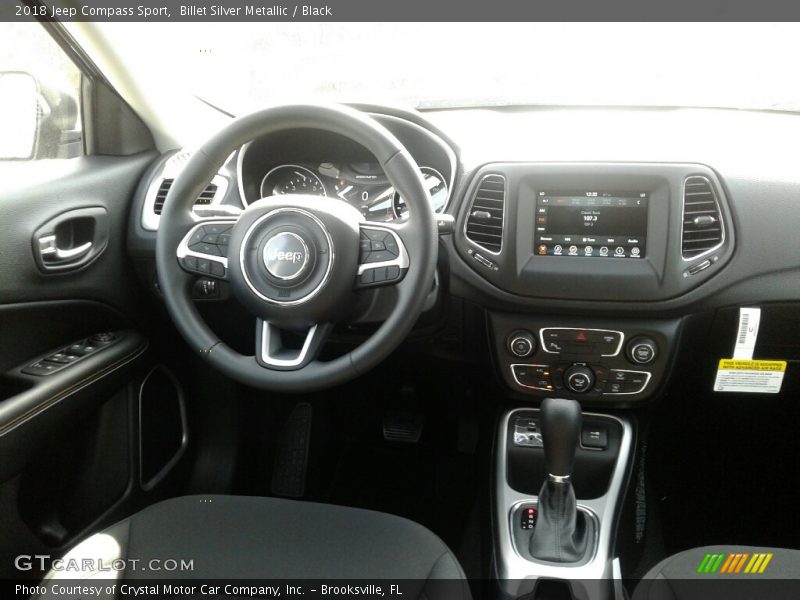 Billet Silver Metallic / Black 2018 Jeep Compass Sport