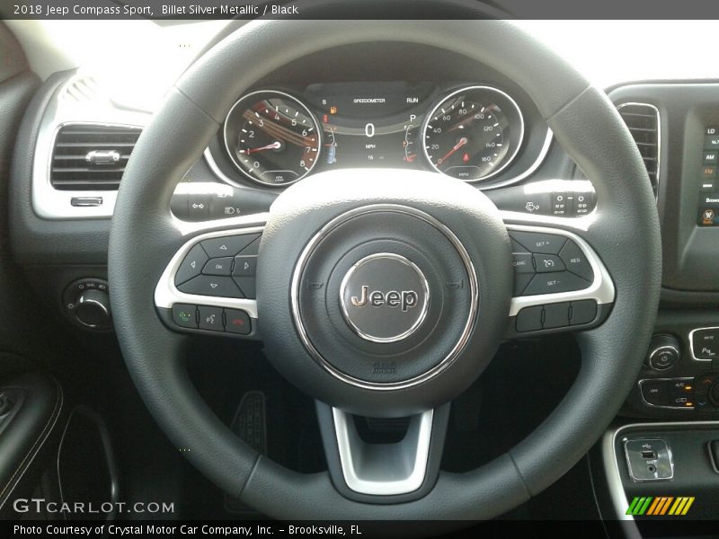 Billet Silver Metallic / Black 2018 Jeep Compass Sport