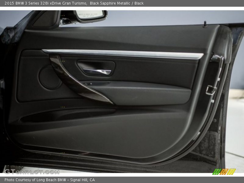 Black Sapphire Metallic / Black 2015 BMW 3 Series 328i xDrive Gran Turismo