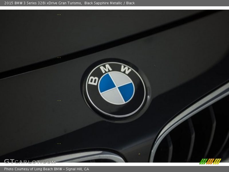 Black Sapphire Metallic / Black 2015 BMW 3 Series 328i xDrive Gran Turismo