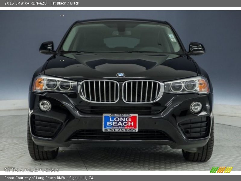 Jet Black / Black 2015 BMW X4 xDrive28i