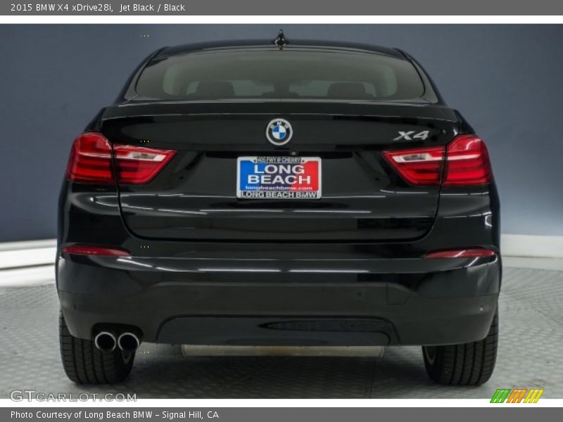 Jet Black / Black 2015 BMW X4 xDrive28i