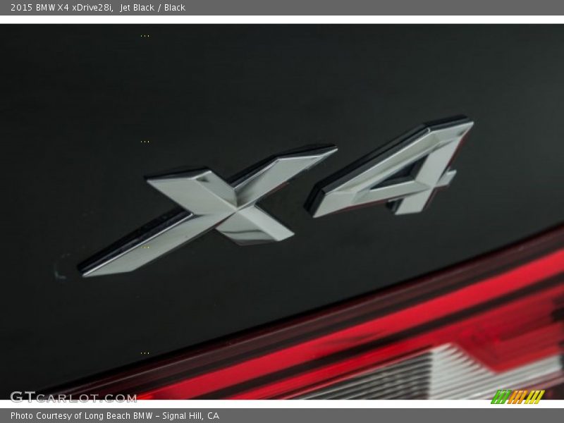 Jet Black / Black 2015 BMW X4 xDrive28i