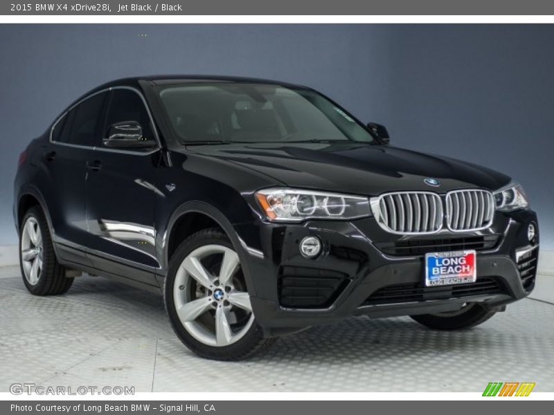 Jet Black / Black 2015 BMW X4 xDrive28i