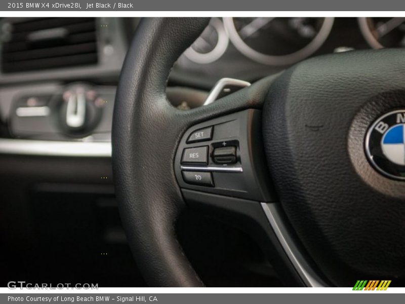Jet Black / Black 2015 BMW X4 xDrive28i