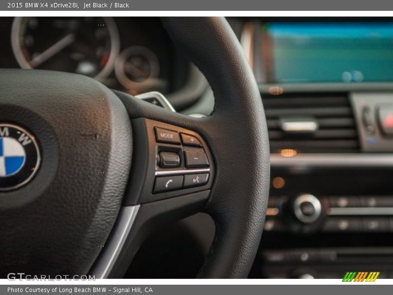 Jet Black / Black 2015 BMW X4 xDrive28i