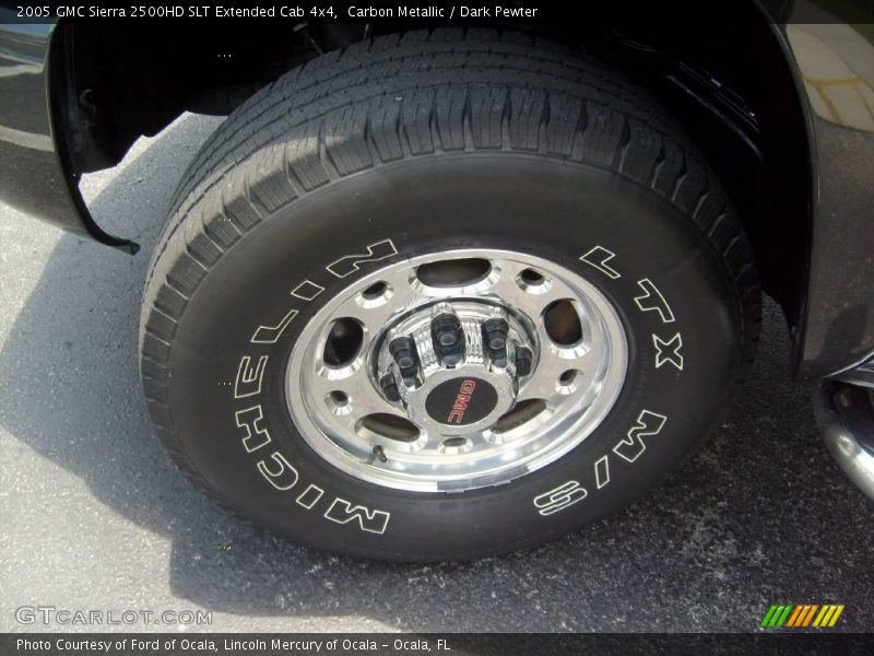 Carbon Metallic / Dark Pewter 2005 GMC Sierra 2500HD SLT Extended Cab 4x4