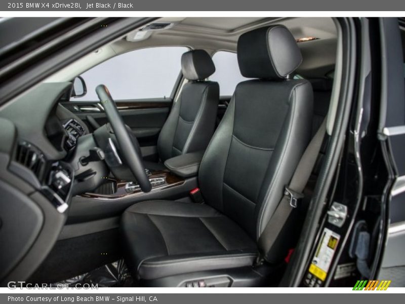 Jet Black / Black 2015 BMW X4 xDrive28i