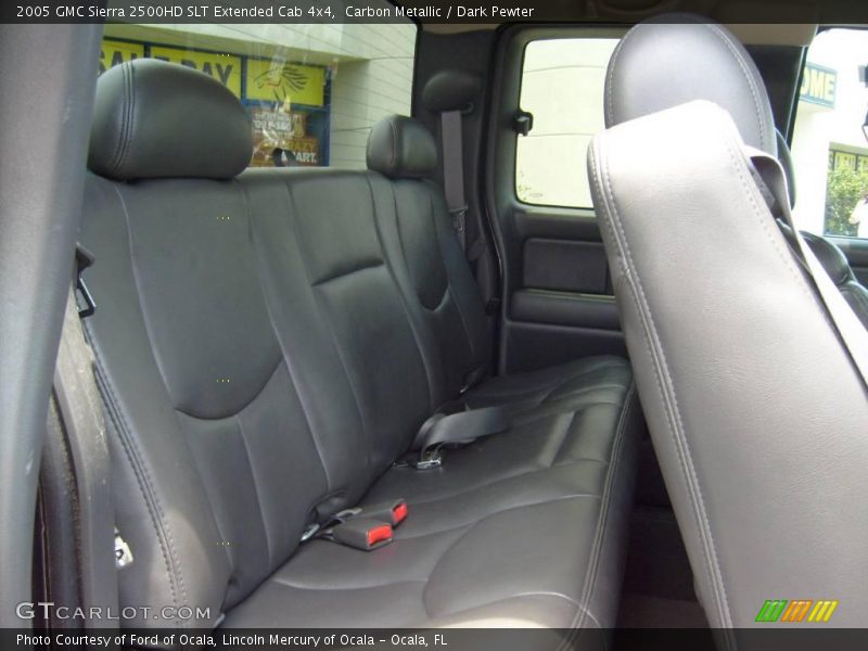 Carbon Metallic / Dark Pewter 2005 GMC Sierra 2500HD SLT Extended Cab 4x4
