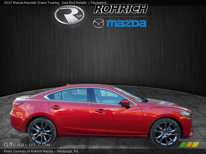 Soul Red Metallic / Parchment 2017 Mazda Mazda6 Grand Touring