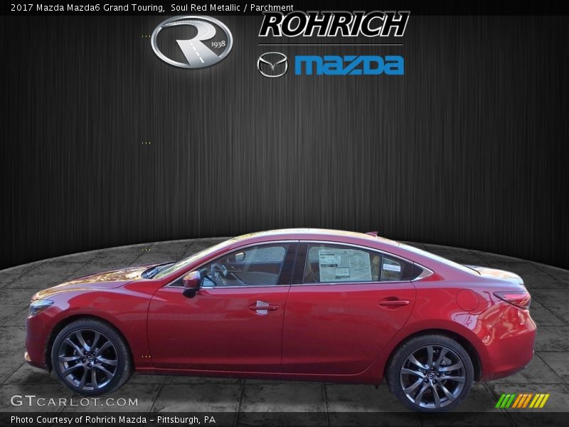 Soul Red Metallic / Parchment 2017 Mazda Mazda6 Grand Touring