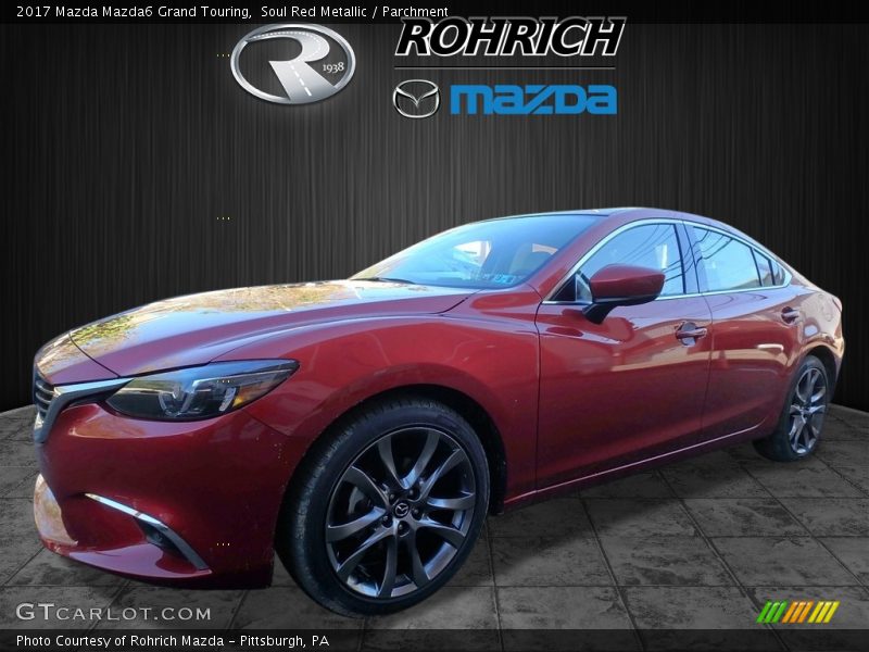 Soul Red Metallic / Parchment 2017 Mazda Mazda6 Grand Touring