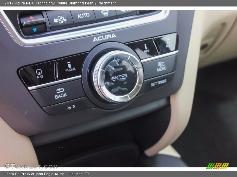 White Diamond Pearl / Parchment 2017 Acura MDX Technology
