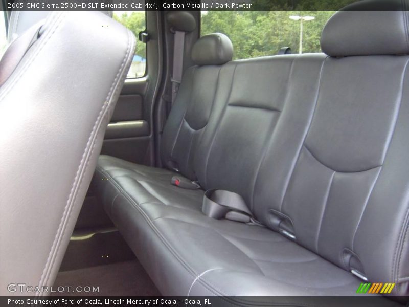 Carbon Metallic / Dark Pewter 2005 GMC Sierra 2500HD SLT Extended Cab 4x4