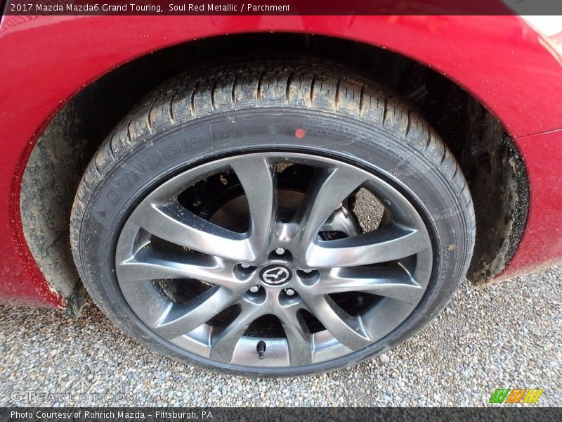 Soul Red Metallic / Parchment 2017 Mazda Mazda6 Grand Touring