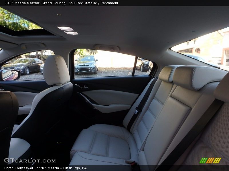 Soul Red Metallic / Parchment 2017 Mazda Mazda6 Grand Touring