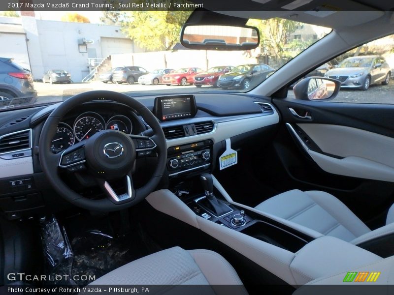 Soul Red Metallic / Parchment 2017 Mazda Mazda6 Grand Touring