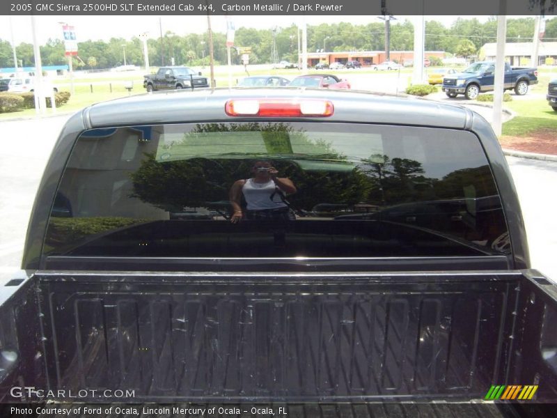 Carbon Metallic / Dark Pewter 2005 GMC Sierra 2500HD SLT Extended Cab 4x4