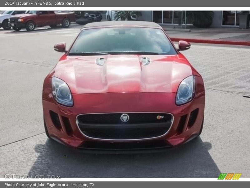Salsa Red / Red 2014 Jaguar F-TYPE V8 S