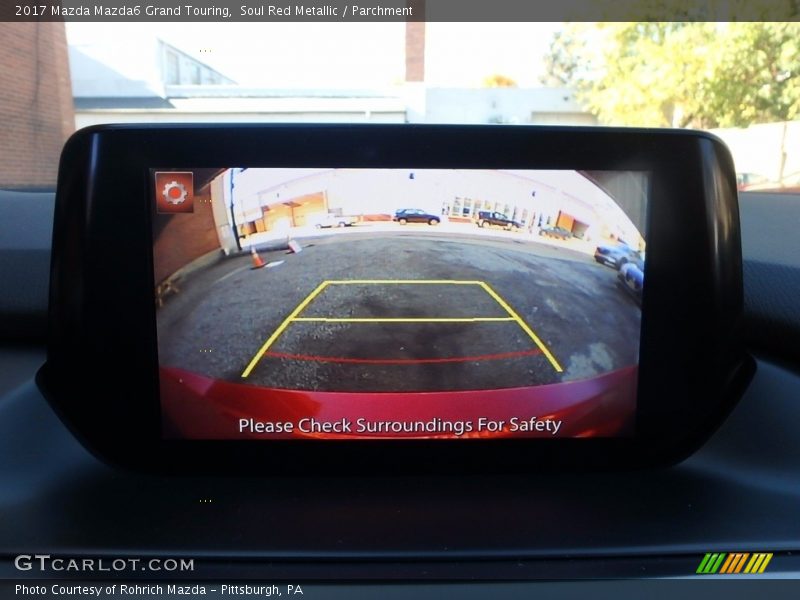 Soul Red Metallic / Parchment 2017 Mazda Mazda6 Grand Touring