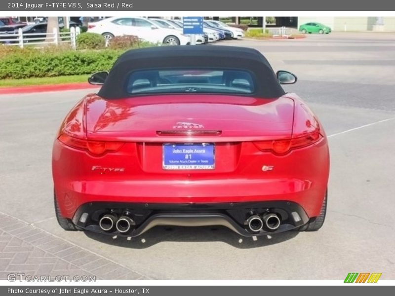 Salsa Red / Red 2014 Jaguar F-TYPE V8 S