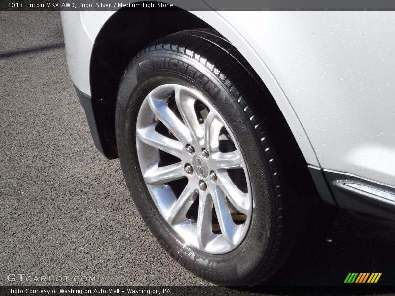 Ingot Silver / Medium Light Stone 2013 Lincoln MKX AWD