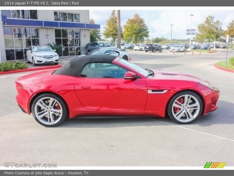 Salsa Red / Red 2014 Jaguar F-TYPE V8 S