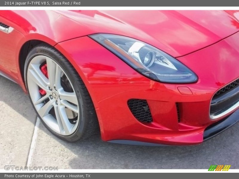 Salsa Red / Red 2014 Jaguar F-TYPE V8 S
