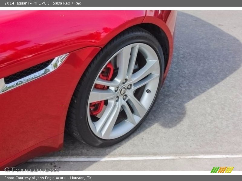 Salsa Red / Red 2014 Jaguar F-TYPE V8 S