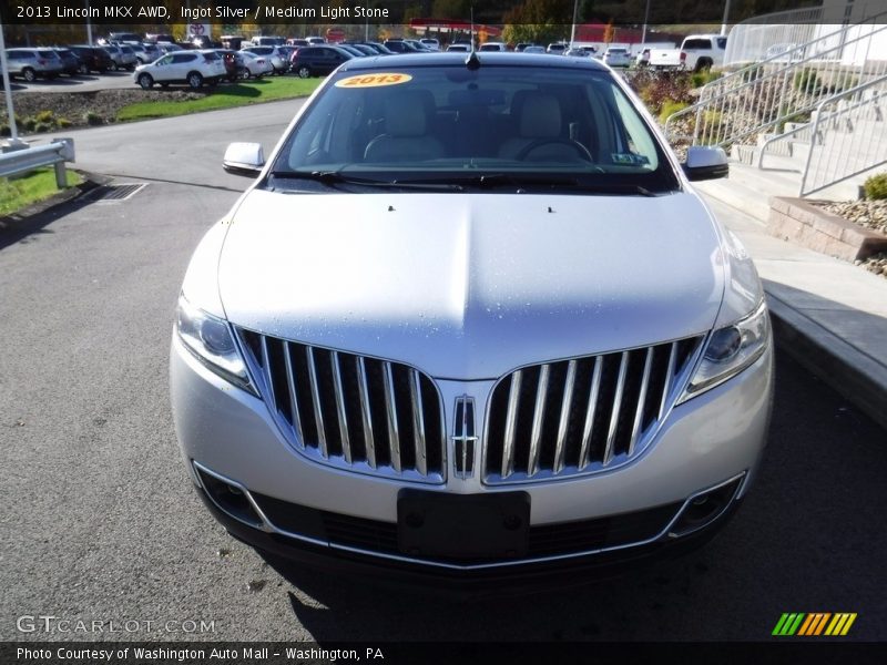Ingot Silver / Medium Light Stone 2013 Lincoln MKX AWD