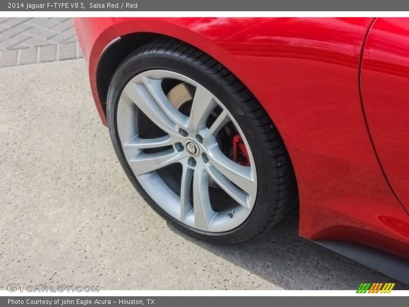 Salsa Red / Red 2014 Jaguar F-TYPE V8 S