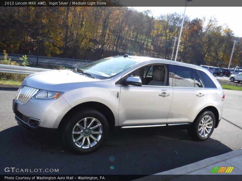 Ingot Silver / Medium Light Stone 2013 Lincoln MKX AWD