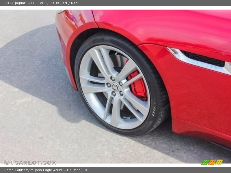 Salsa Red / Red 2014 Jaguar F-TYPE V8 S