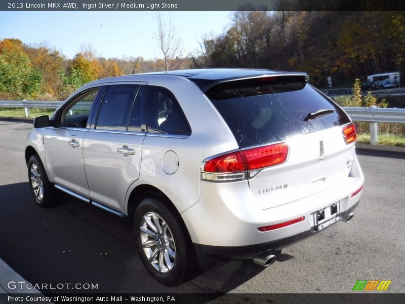 Ingot Silver / Medium Light Stone 2013 Lincoln MKX AWD