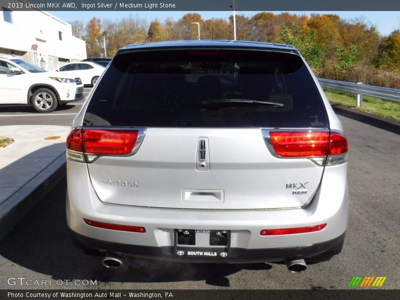 Ingot Silver / Medium Light Stone 2013 Lincoln MKX AWD