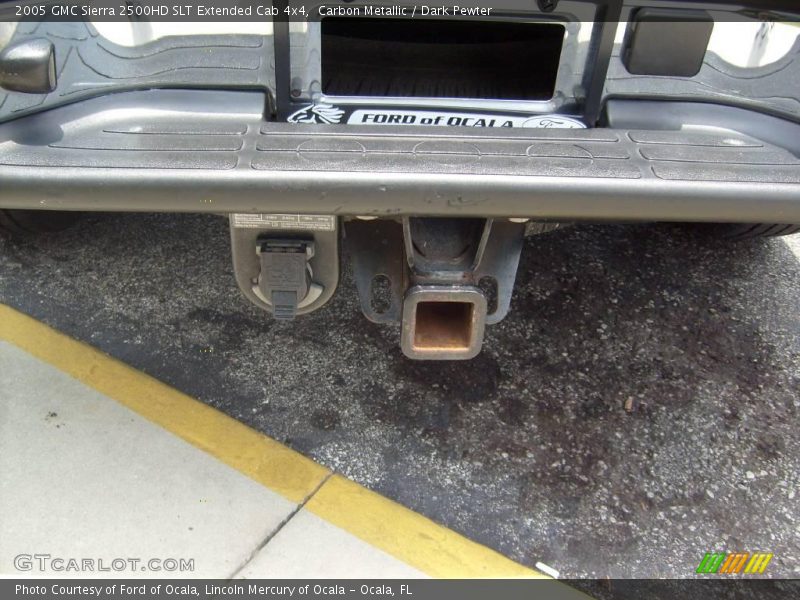 Carbon Metallic / Dark Pewter 2005 GMC Sierra 2500HD SLT Extended Cab 4x4